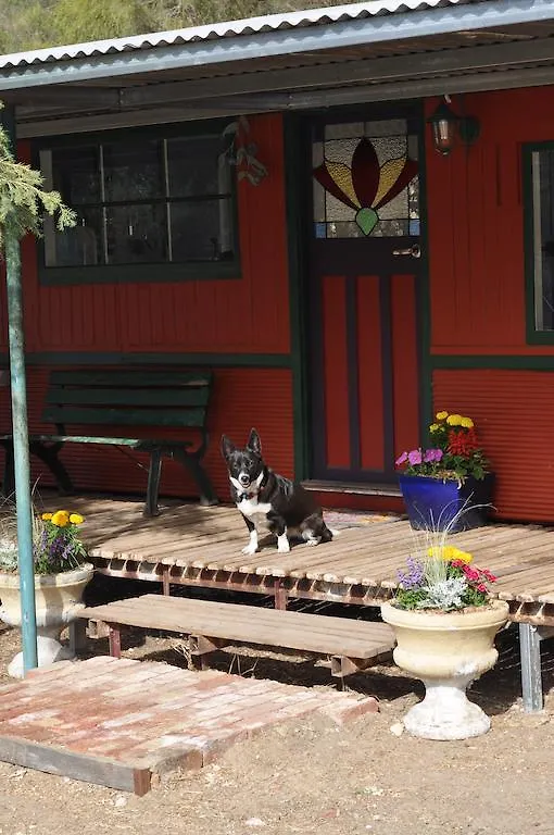 Farm stay Rusty Hollow Railway Carriage Villa Perth